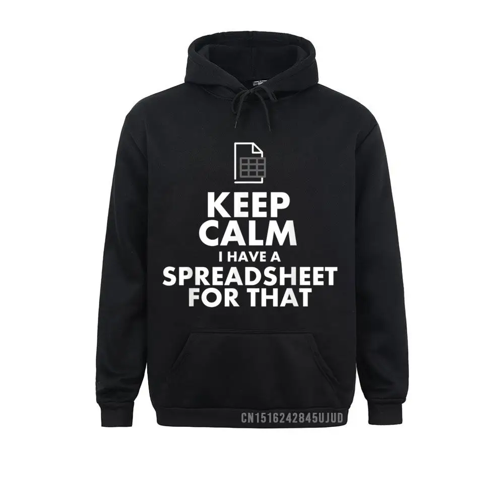 Funny Excel Spreadsheets Lover Gift Accountant Men Women Pullover Mens Sweatshirts Crazy Long Sleeve Hoodies Custom Clothes