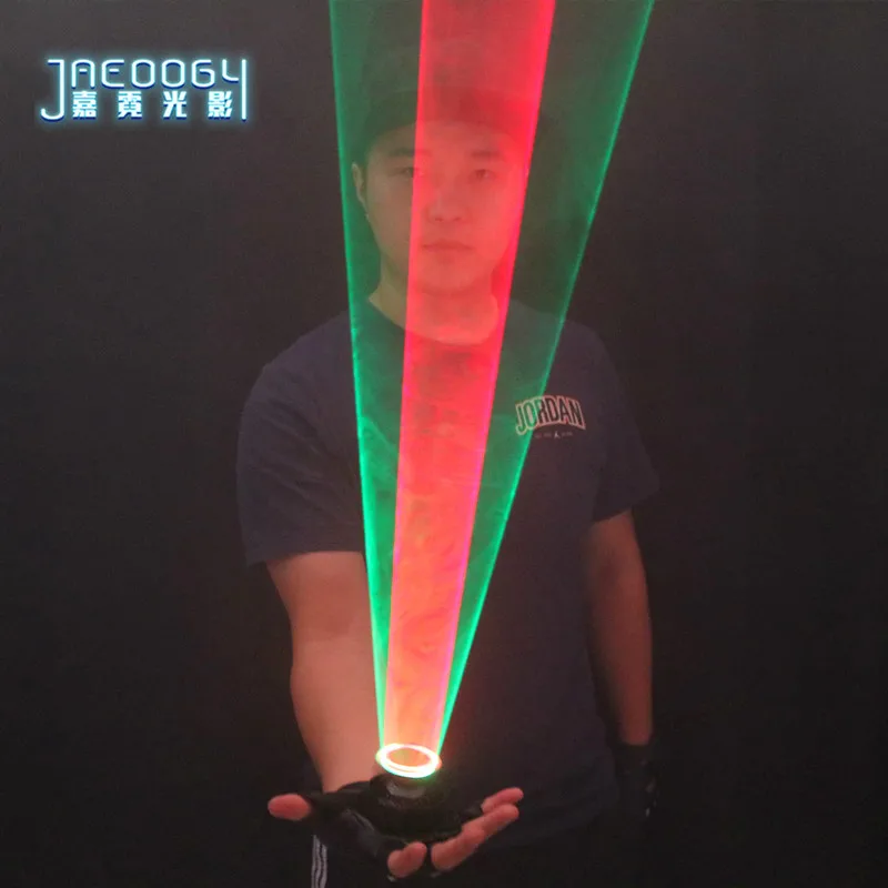 Rotating Red Green Laser Gloves, LED Glove for Party Decoration, Luminous Clothes, Ideal for Dj, Dance or Club