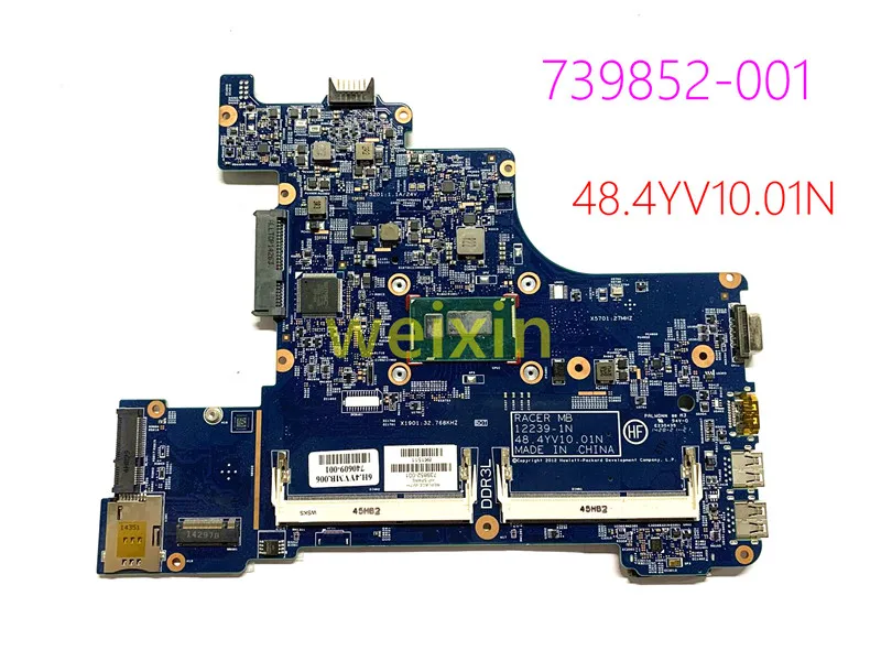 

Laptop Motherbard For HP Probook 430 G1 12239-1N SR170 727770-601 i5-4200U 48.4YV10.01N 100% Working