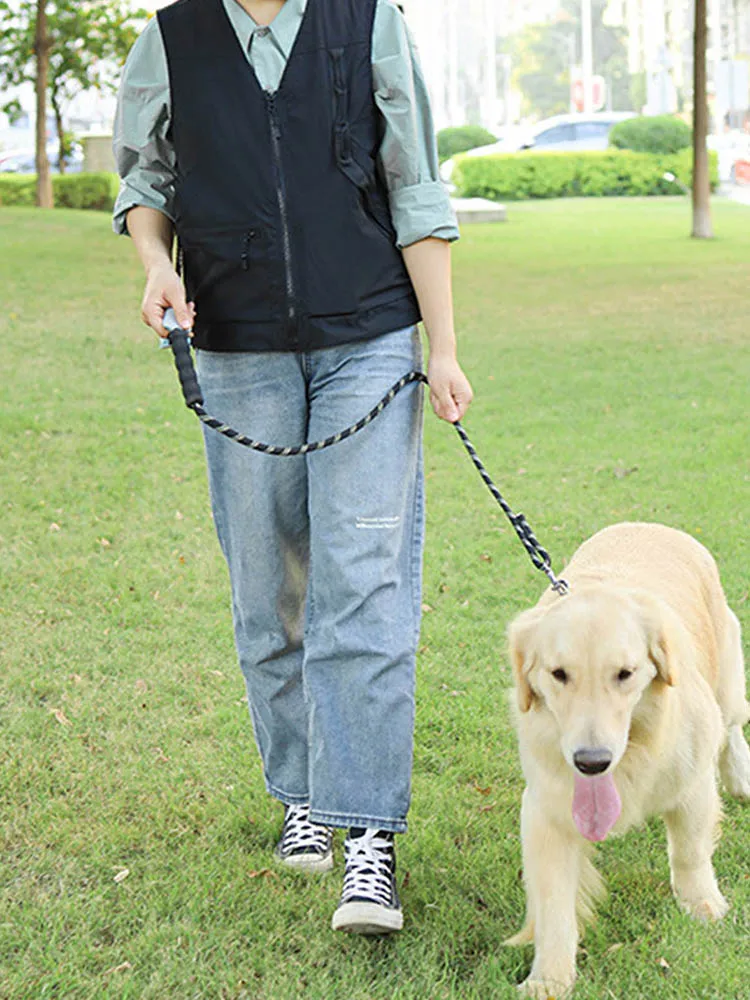 Trainer Vest Dog Trainer Clothes Fishing Vests With Large Pockets Pet Dogs Training Clothes For Dog Trainer M/L Wholesale