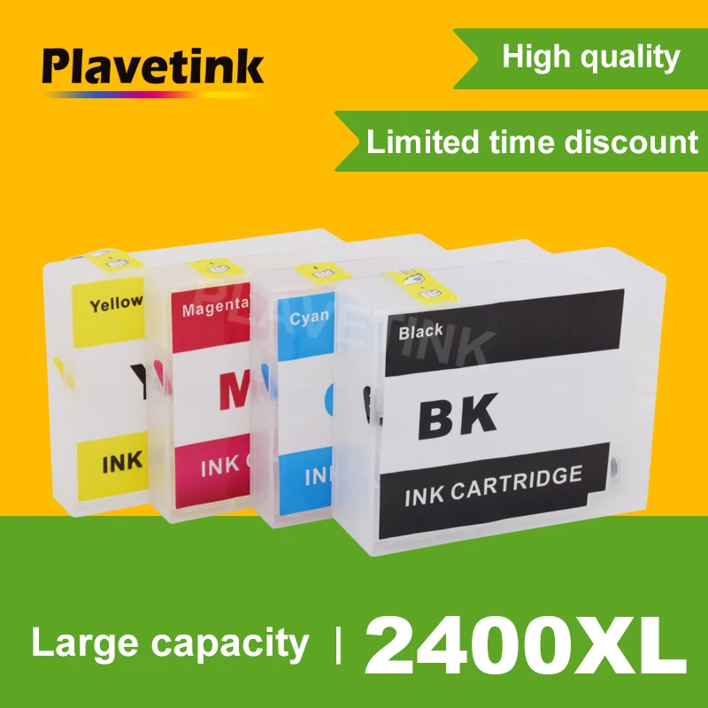 

Картридж Plavetink PGI-2400 XL для принтера Canon PGI 2400 XL, картриджи работают для принтера MAXIFY IB4040, iB4140, MB5040, MB5140