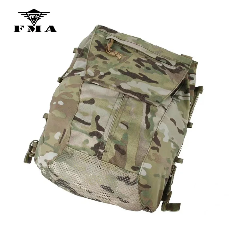 FMA Tactical Vest Zipper-on Panel Pouches Multicam CPC AVS JPC2.0 Pouch Shooting Vest Plate Carrier Bags Free Shipping