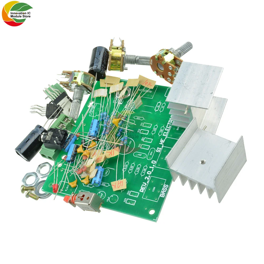 TDA2030A Power Amplifier Board Parts Power Amplifier Board 2*15W Two-channel Power Amplifier Board DIY Electronic Production Kit