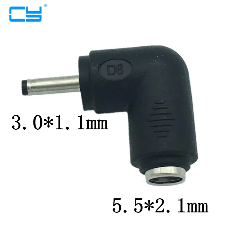 DC 3.0 * 1.1mm for Huawei S7 Acer W700 S3 S5 P3 Samsung Laptop Super Adapter Plug Elbow Power Connector