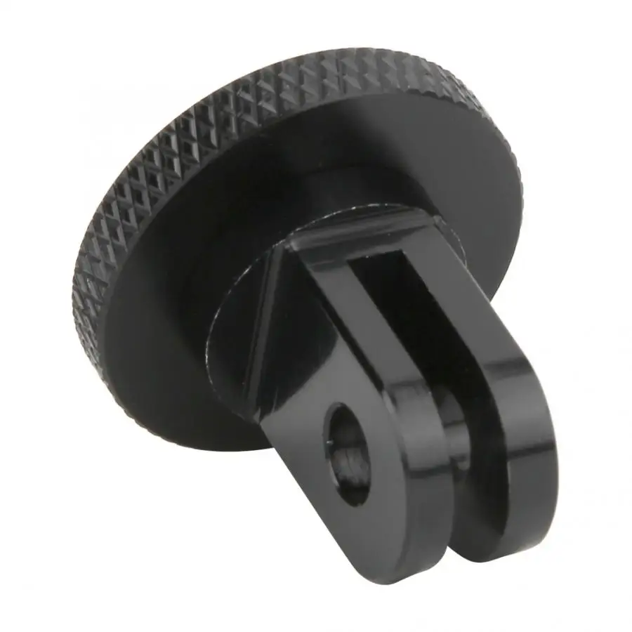 Aluminiumlegierung 1/4 Zoll Mini-Stativ-Adapterhalterung für GoPro Hero 12 10 9 8 5 Schwarz Sjcam M10 Xiaomi Yi 4K Eken Go Pro Zubehör – Detail 1