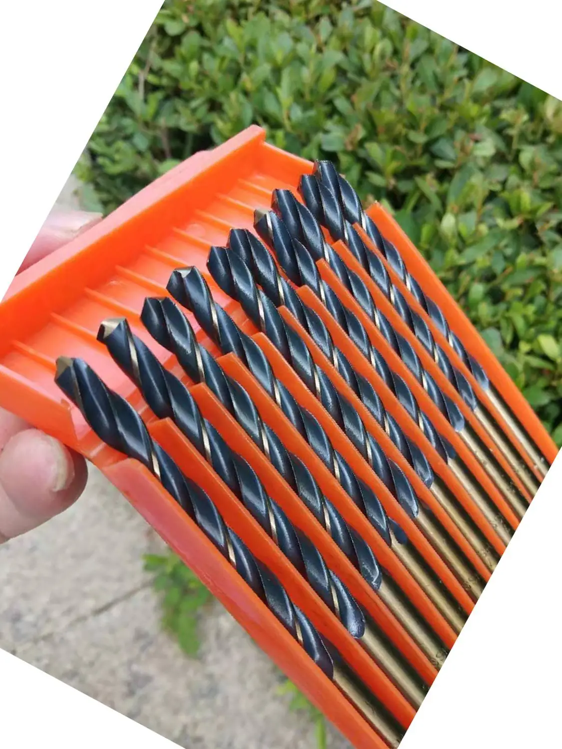 Wholesales 10pcs Twist Drill Bit HSS  Drill Set  Cobalt High Speed Steel Twist Drill Hole Stainless Steel Tool Set
