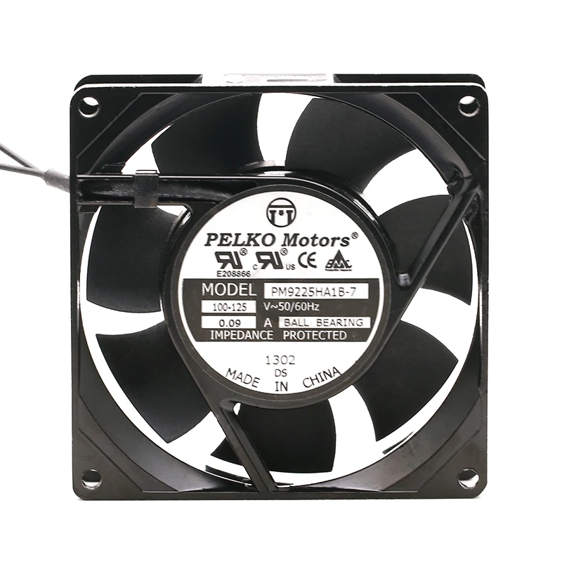 

PELKO PM9225HA1B-7 Server Cooling Fan AC 100V 0.09A 92x92x25mm 3-wire