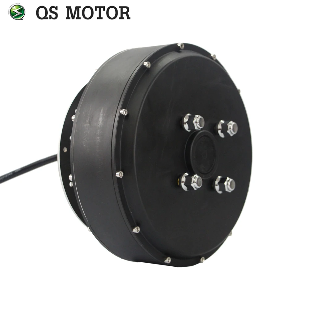 Powerful New Version QS Motor 5KW 260 V4 Brushless DC Single Shaft E-Car In-Wheel Hub Motor