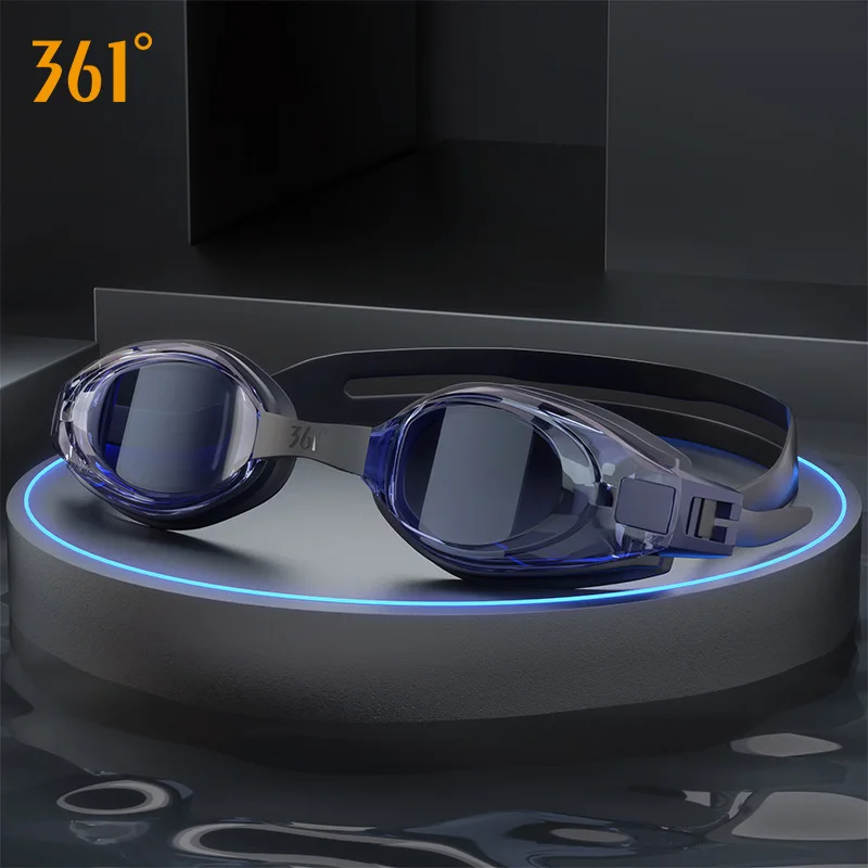 ot Professional Silicone Waterproof Swim Goggles Anti-fog UV Swimming Glasses With Earplug for Men Women Water Sports Eyewear