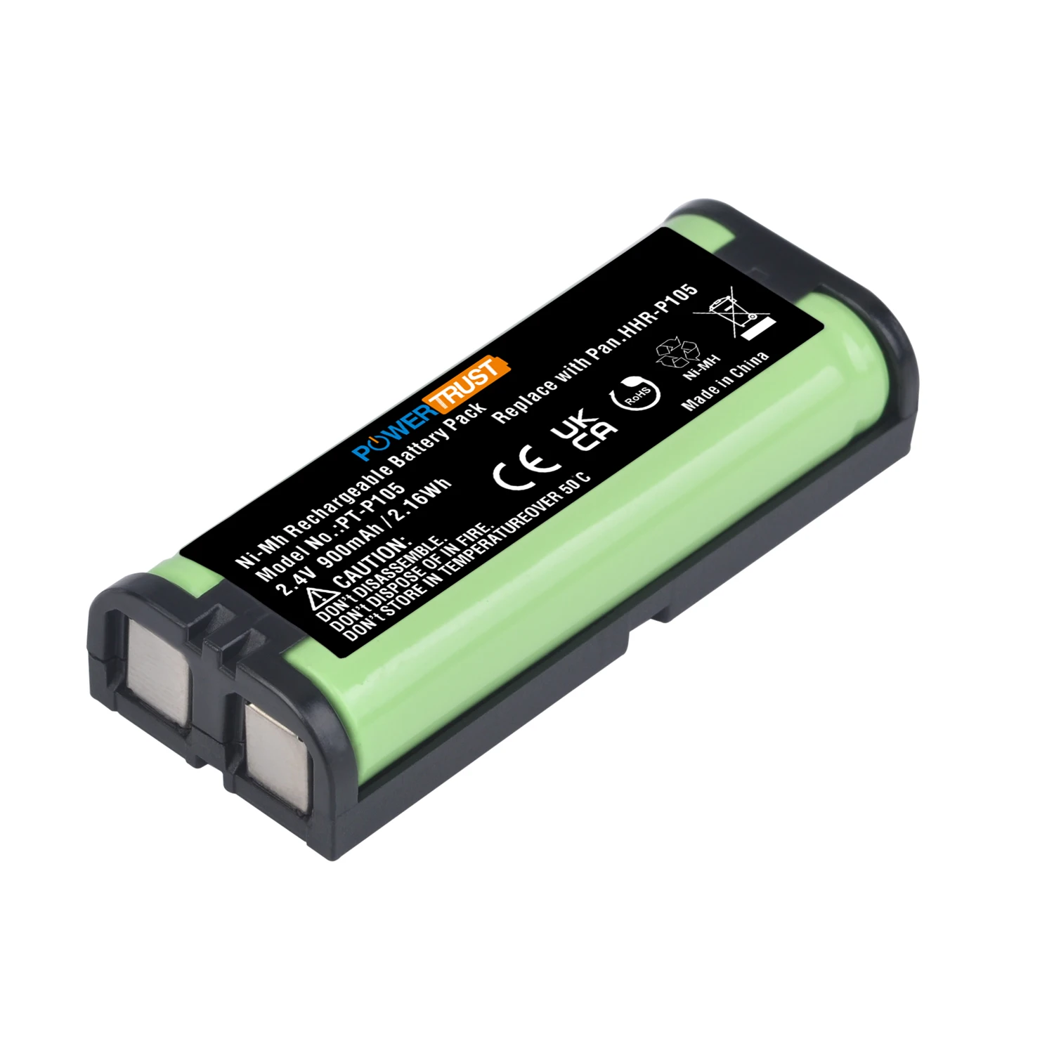 Аккумулятор HHR-P105 для беспроводного телефона Panasonic HHR-P105A, KX-TG5777, KX-TGA242, KX-TGA571 (Type 31), для домашнего телефона