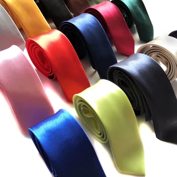 2019 Tie voor Mannen vrouwen Slanke Stropdas Effen kleur Stropdas Polyester Smalle Das Party Formele Ties Fashion mens ties camisas mujer