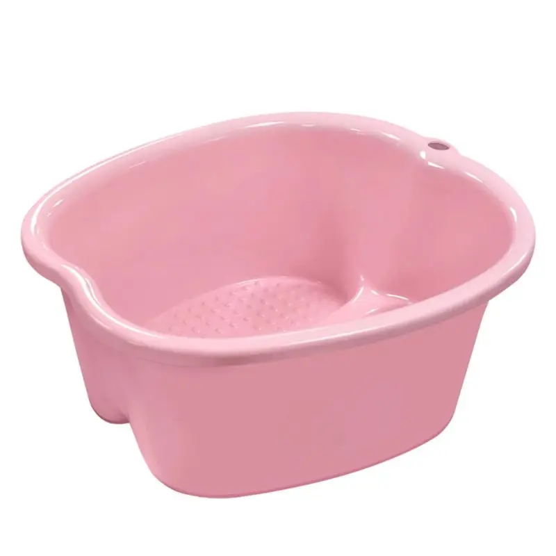 Large Foot Bath Spa Tub Basin Bucket Soak Feet Detox Pedicure Massage 3 Colors LX0C