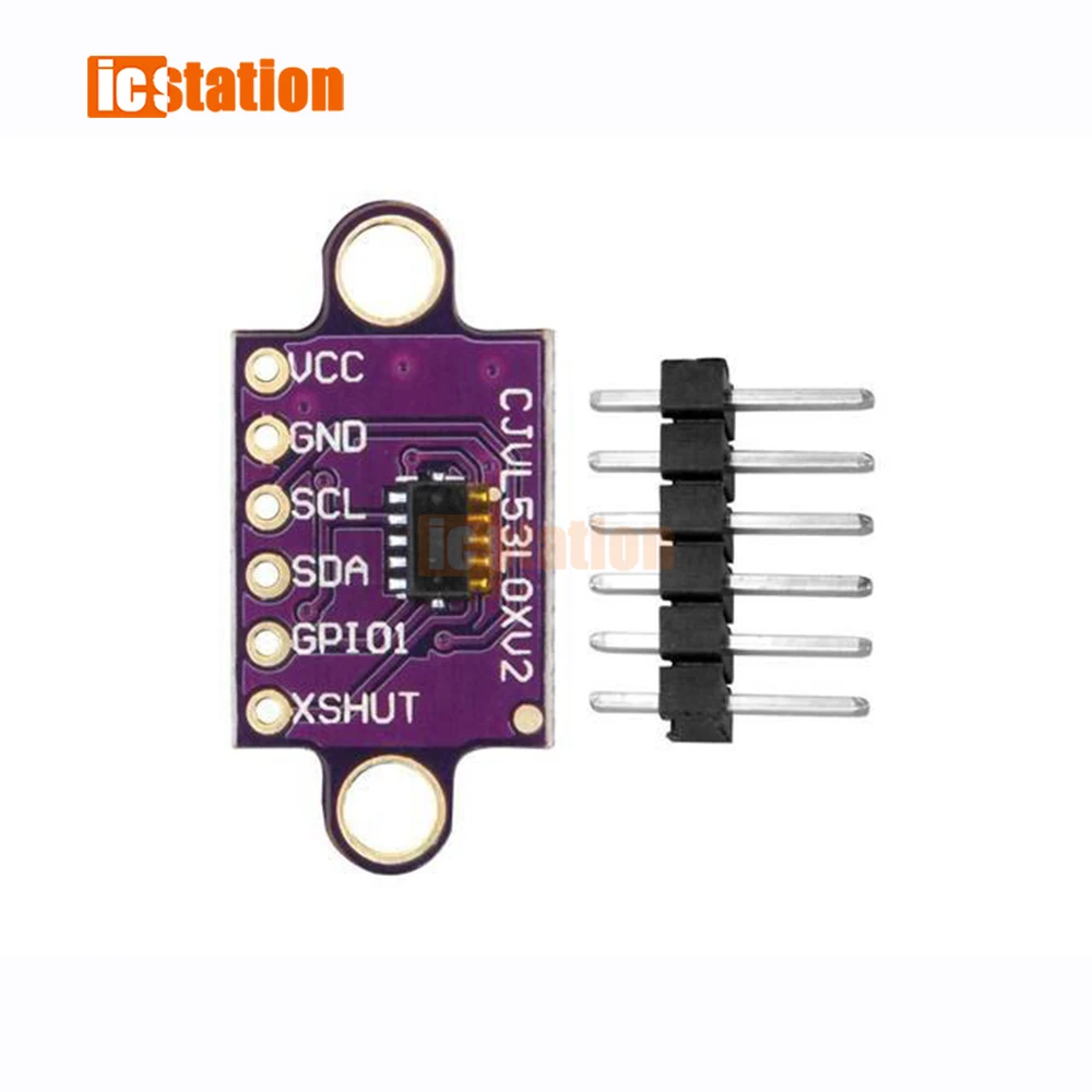 VL53L0X Time-Of-Flight (ToF) Breakout 940nm GY-VL53L0XV2เลเซอร์โมดูล I2C IIC