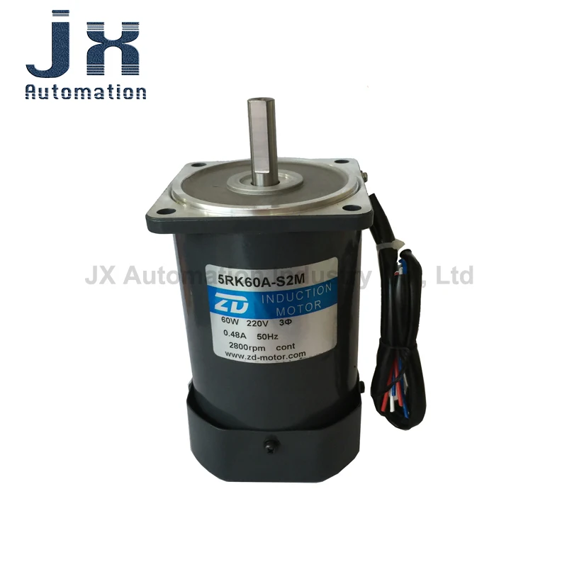 ZD Three-Phase 220V 2800RPM 5RK60A-S2M AC Motor for Reflow Soldering