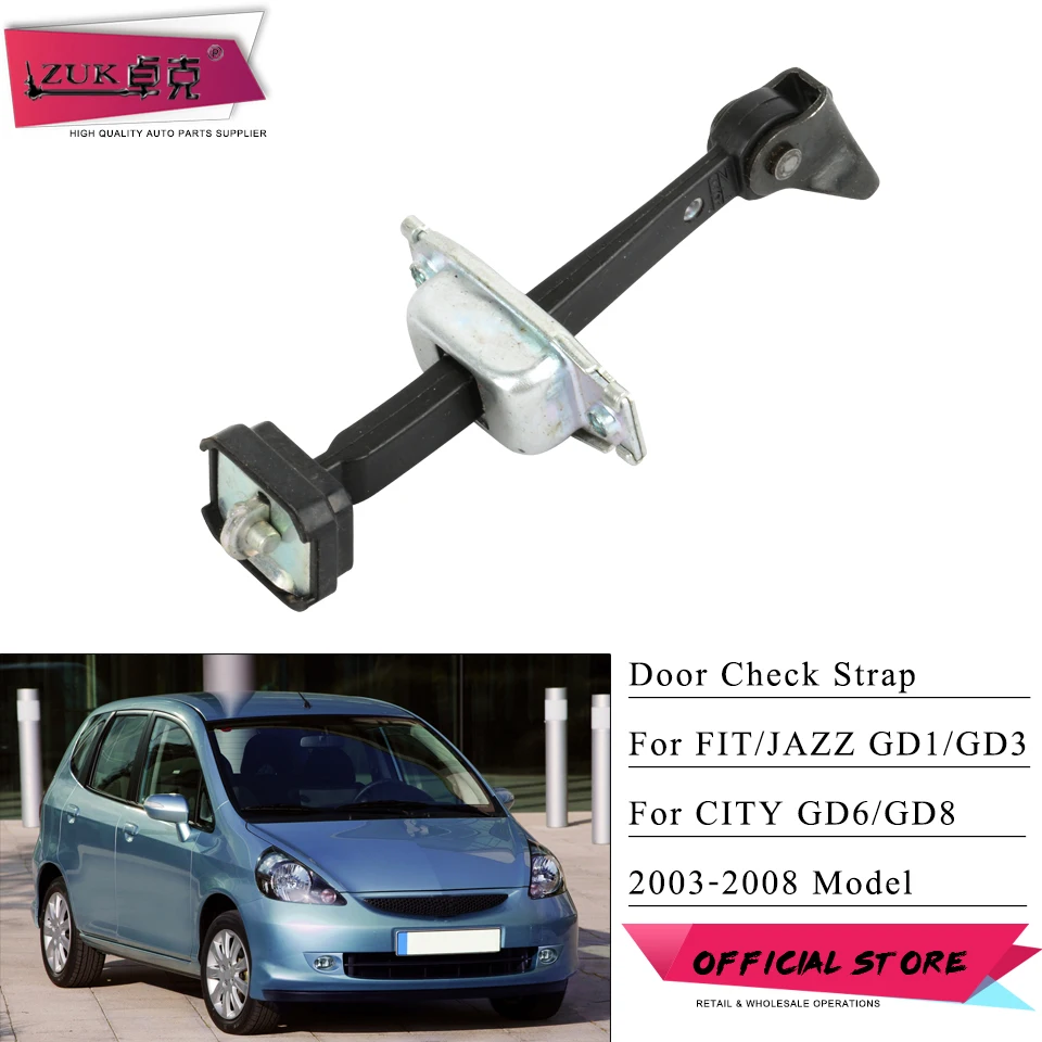 ZUK ogranicznik drzwi kontroler dla HONDA FIT JAZZ miasto GD1 GD3 GD6 GD8 2003 2004 2005 2006 2007 2008 drzwi sprawdź ramię korek