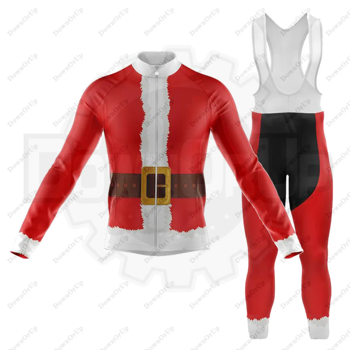 

Комплект велосипедного трикотажа Merry Christmas, мужские зимние флисовые и тонкие брюки с длинными рукавами, гелевые дышащие подушечки, комплект одежды для велосипеда MTB