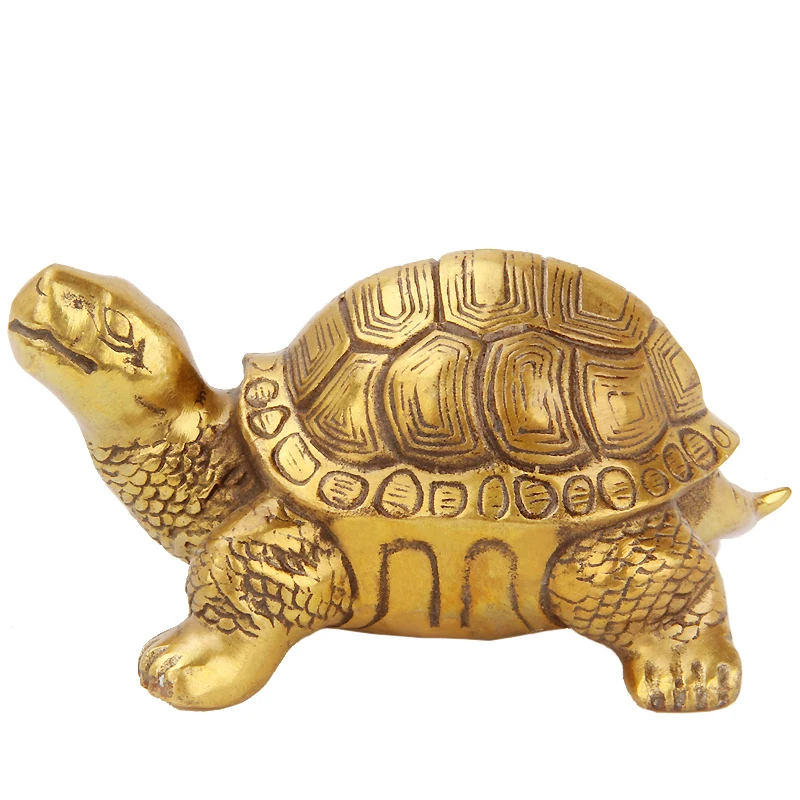 

Copper Tortoise Ornaments Living Room Office Feng Shui Ornaments Home Decoration Crafts