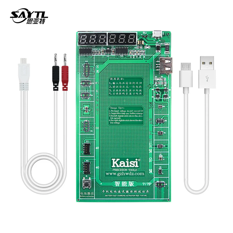 

Battery Activation Board Test Fixture for iPhone X XS MAX XR 4 5 6 6s 7 8 for Samsung xiaomi Huawei Android Phone Quick Charging
