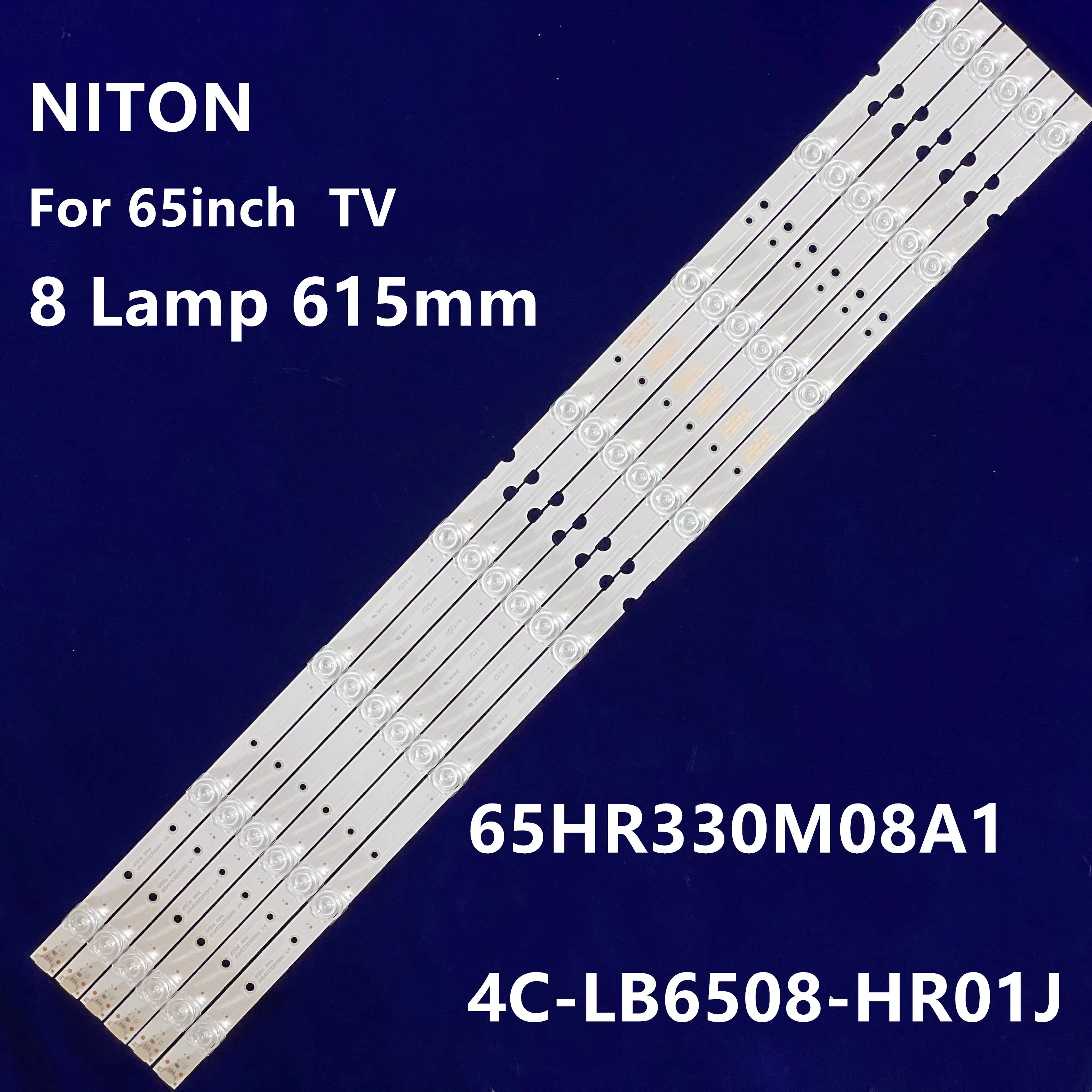 

New 50set LED Strip 65HR330M08A1 4C-LB6508-HR01J For 65P65US 65S421 65UD6306 65UD6336 65UD6406 D65A620U D65A65V2 65DP60 65U5850C