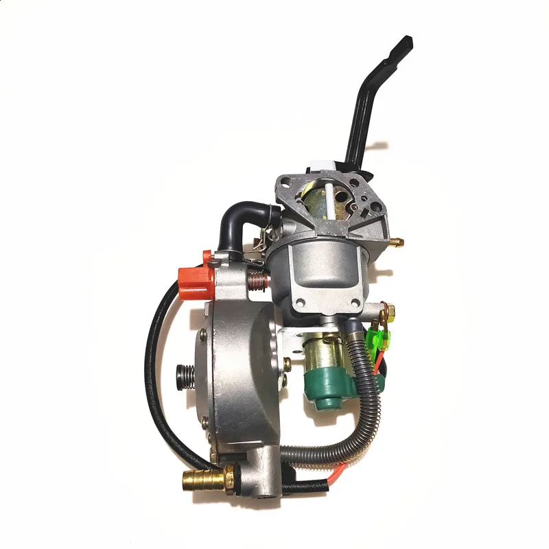 LPG Conversion Kit Fit GX390 GX420 188F 190F 5KW 6.5KW 7KW 8KW Gasoline Generator 13HP 15HP CNG MANUAL CHOKE Dual FUEL Carb