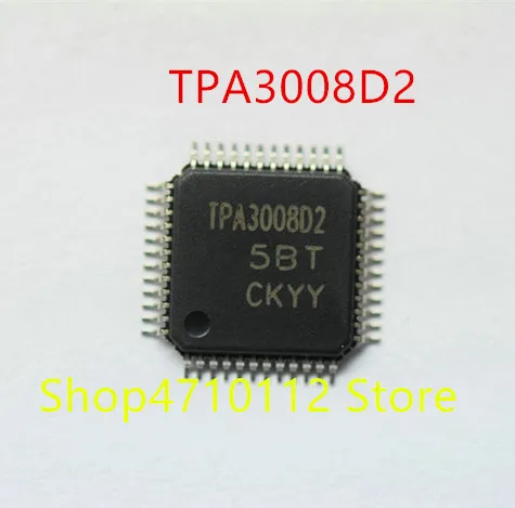 

10PCS/LOT TPA3008D2 TPA3008D2PHPR TPA3008 QFP48