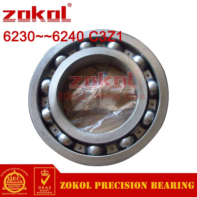 

ZOKOL 6230 6232 6234 6236 6238 6240 C3 Z1 Deep Groove Ball Bearing