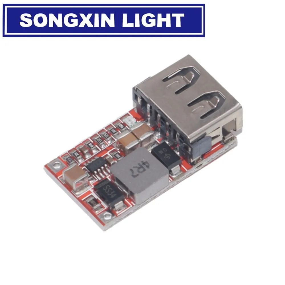 1PCS New And Original Fine 6-24V 12V/24V to 5V 3A CAR USB Charger Module DC Buck step down Converter 12v 5v power supply module image 3