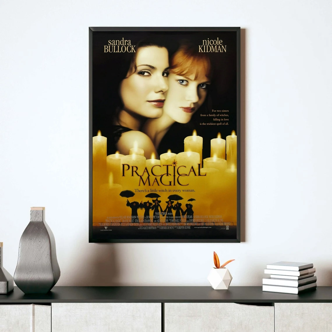 ملصق الفيلم العملي قماش طباعة طلاء جدران ديكور المنزل (بدون إطار)