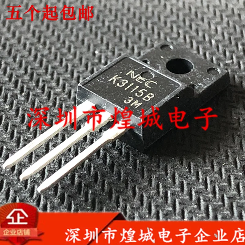 

10PCS/Lot K3155B 2SK3115B TO-220F 600V 6A