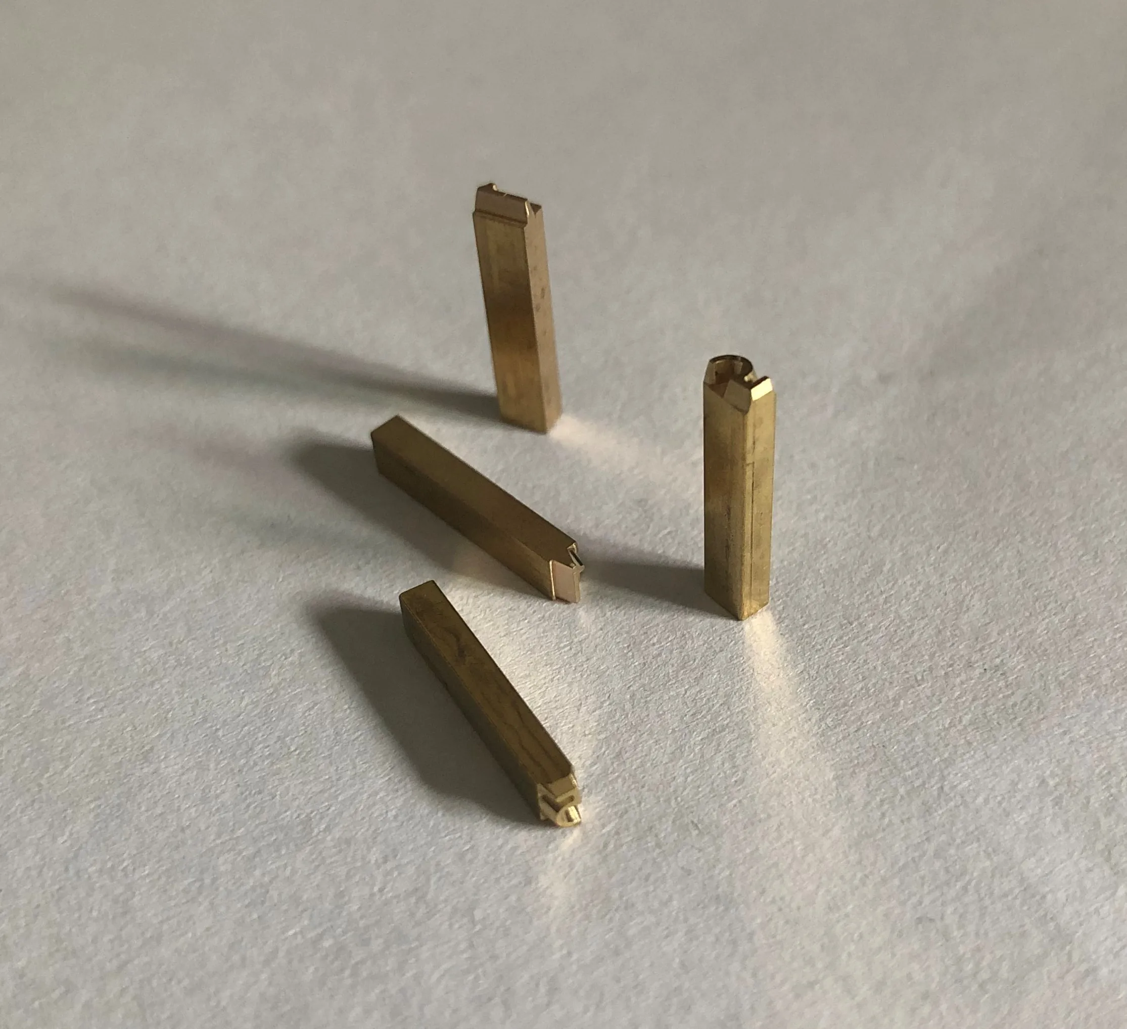 코딩 기계 글자 스탬프 황동 유연한 글자 숫자 알파벳 글꼴, HP-241 DY-8 날짜 코드 기계용, 2x3, 2x4x15mm, 120 개