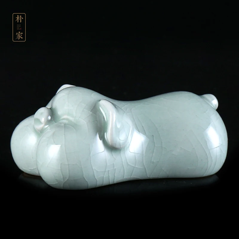 |kiln of northern song dynasty familiar desktop furnishing articles furnishing articles your porcelain piggy tea to keep