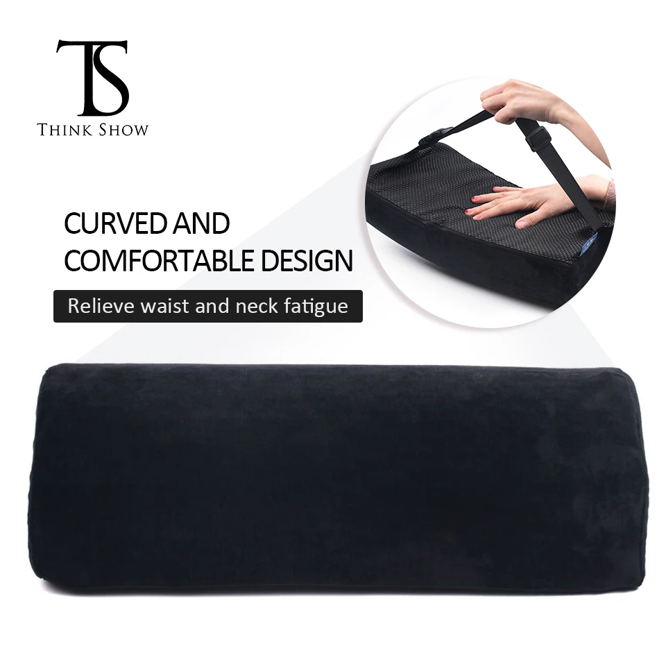 

Memory Foam Multi Function Pillow Semi-Circular Cushion Chronic Rebound Anti-pressure Beauty Grafted Eyelashes Salon