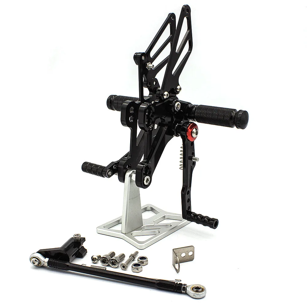 

For Honda CBR650F CB650F 14-18 CBR650R CB650R 19-20 2014-2017 Adjustable Motorcycle Foot Peg Pedal Footrest Rearsets Gear Shift