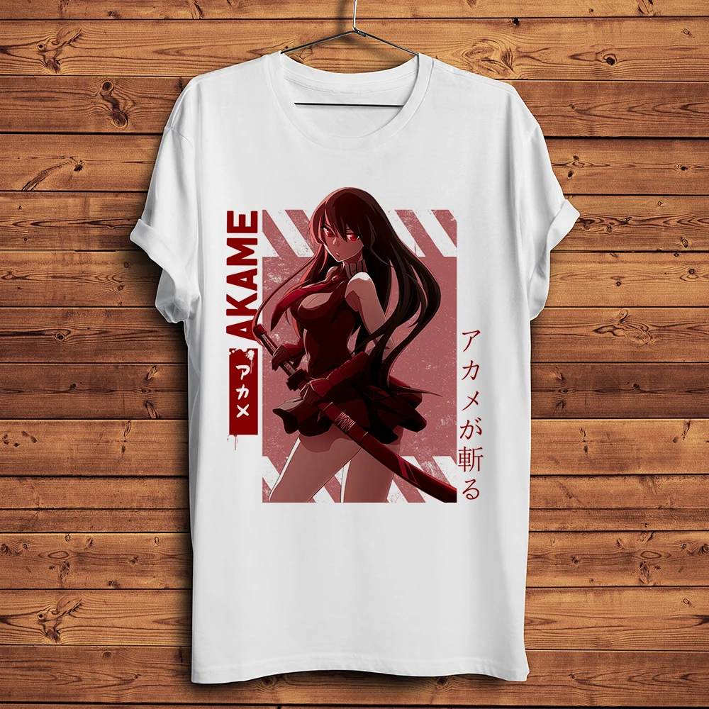 Akame ga KILL Night Raid funny anime t shirt Men new white Casual short sleeve TShirt Unisex otaku manga waifu streetwear tee