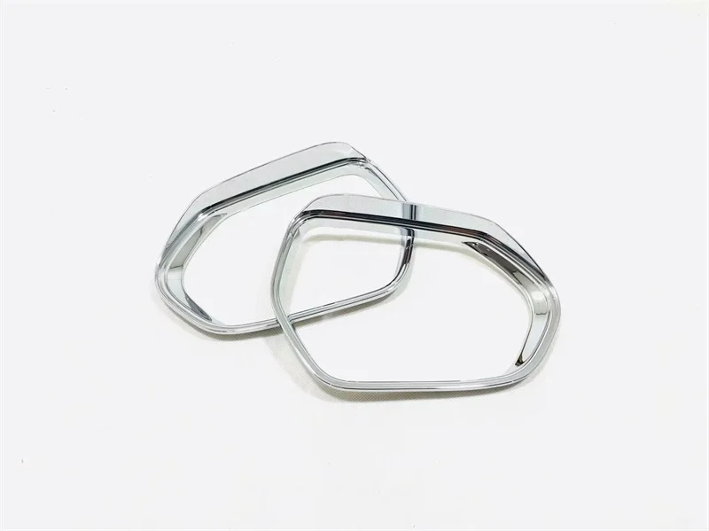 For Toyota Yaris XP210 2020 2021 ABS Car Rearview Mirror Rain Eyebrow Sequin Cover Trim Sticker Car Decoration Accessories 2pcs