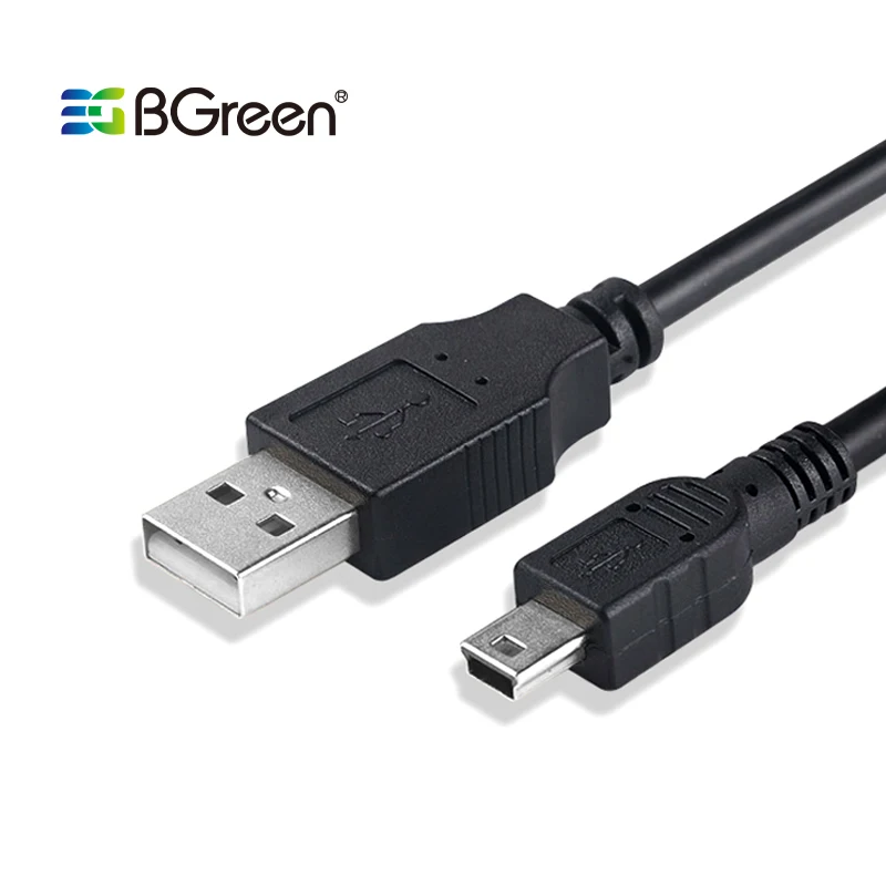BGreen 80CM Mini USB To USB A Charging Cable Sync Data Transferring For MP3 Player Hard Disk Camera Mini Speaker Digital Devices