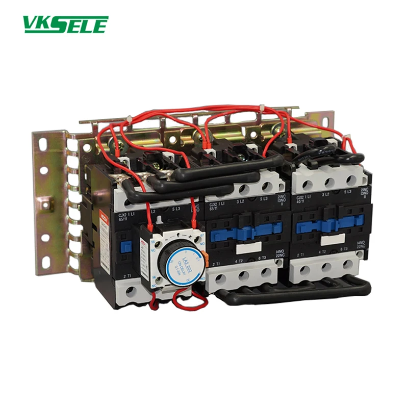 QJX2 Series QJX2-25  QJX2-32 220V 380V  Star-delta Reduced Voltage Starter contactor magnetic