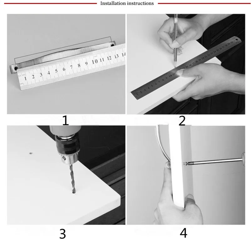 Amerikanischer Stil, zweifarbig, Schrankgriffe, Möbel, Kleiderschrank, Wand, Schrank, Türgriff, Schubladen und Schuhschrank, Griff-Hardware – Detail 11