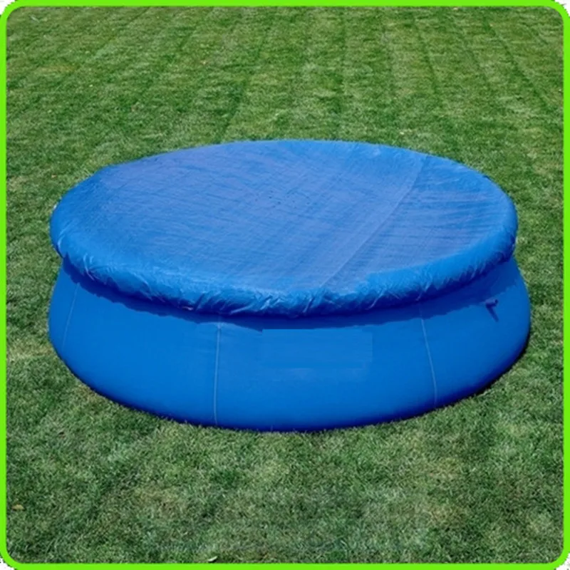 NEW Swimming Pool Cover 183CM Blue Cloth Round Mat Family Garden Rainproof Dust Cover UV Resistant Mat Home Pool Accessories