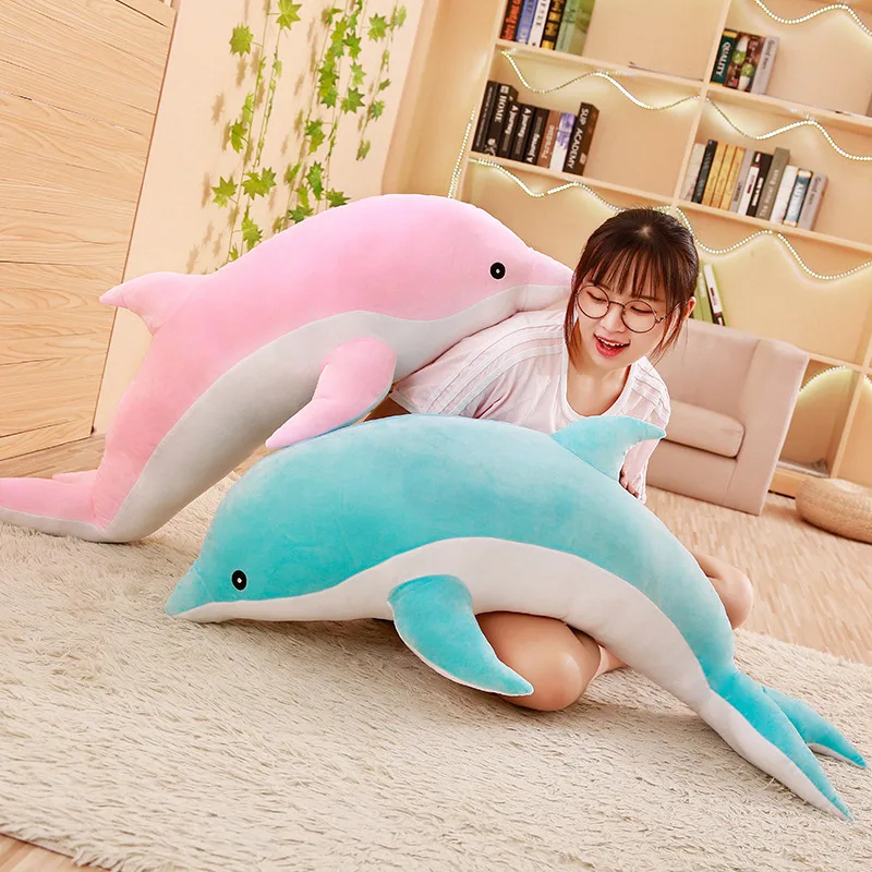 Peluche DolDave grande taille, 30-160cm, jouet, animaux, long, oreiller, canapé, cadeau pour enfants, nouvel arrivage