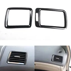 2Pcs/set Car Dashboard Side Air Vent Frame Trim Styling For Honda Civic 8th 2004-2009 Interior Auto Accessories