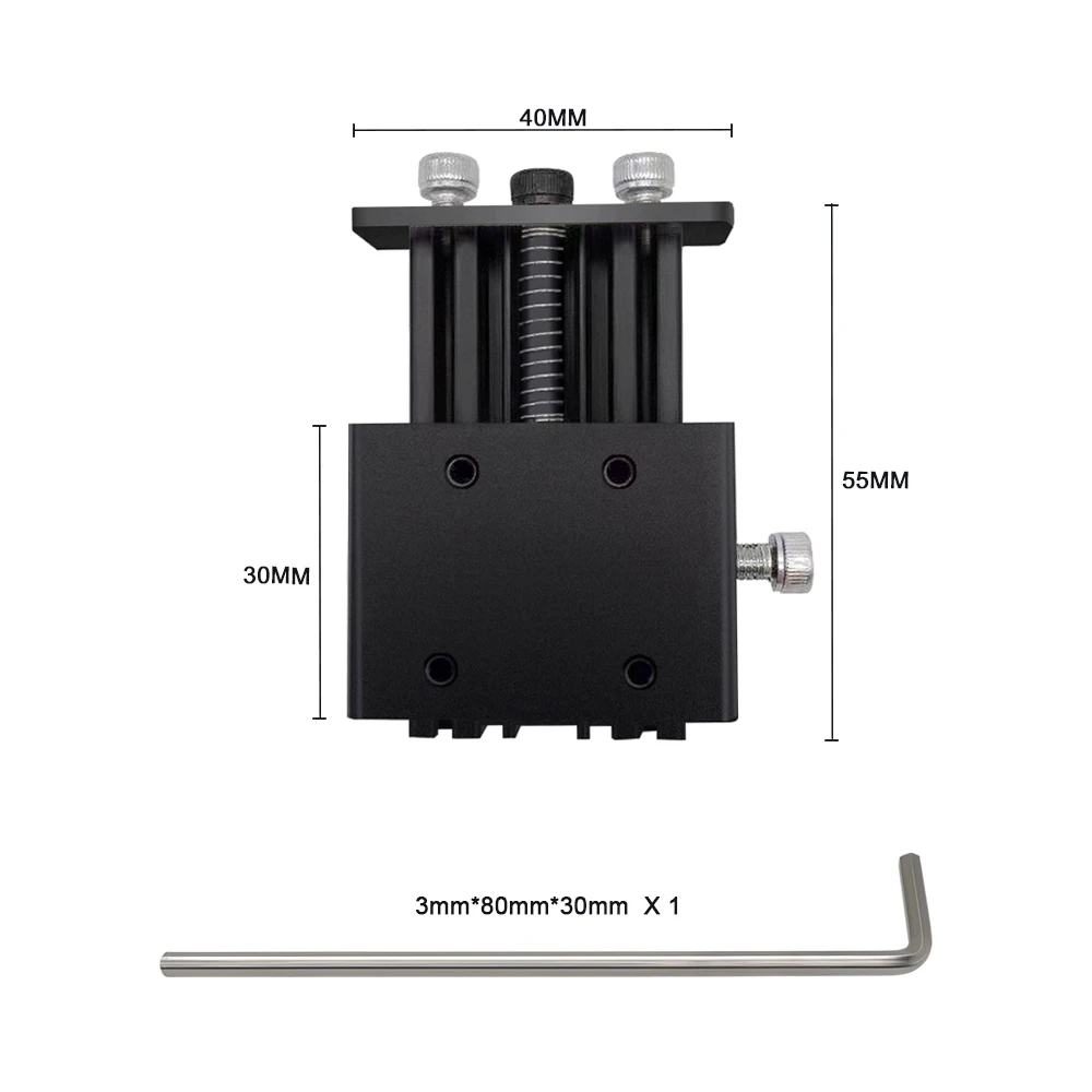 Albero LASER modulo Laser piastra scorrevole testa Laser Rack scorrevole per incisione Laser testa del modulo strumenti e accessori per la