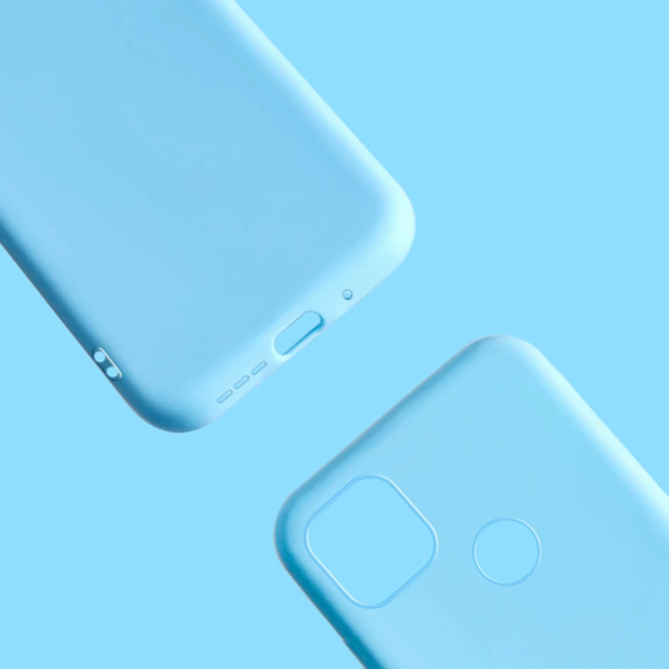 حافظة لهاتف Xiaomi Redmi 9C من السيليكون كاندي بولي يوريثان غطاء بسيط لهاتف Xiaomi Redmi 9C NFC 2020 حافظة على Redmi 9C 9 C Fundas 6.53"