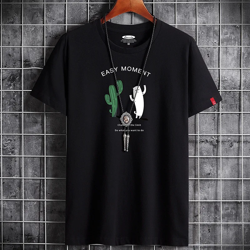 

Summer Hip Hop Oversized T Shirt for Men 2022 New Fashion Anime Clothing T-shirt Harajuku Retro Manga Goth Streetwear Vintage