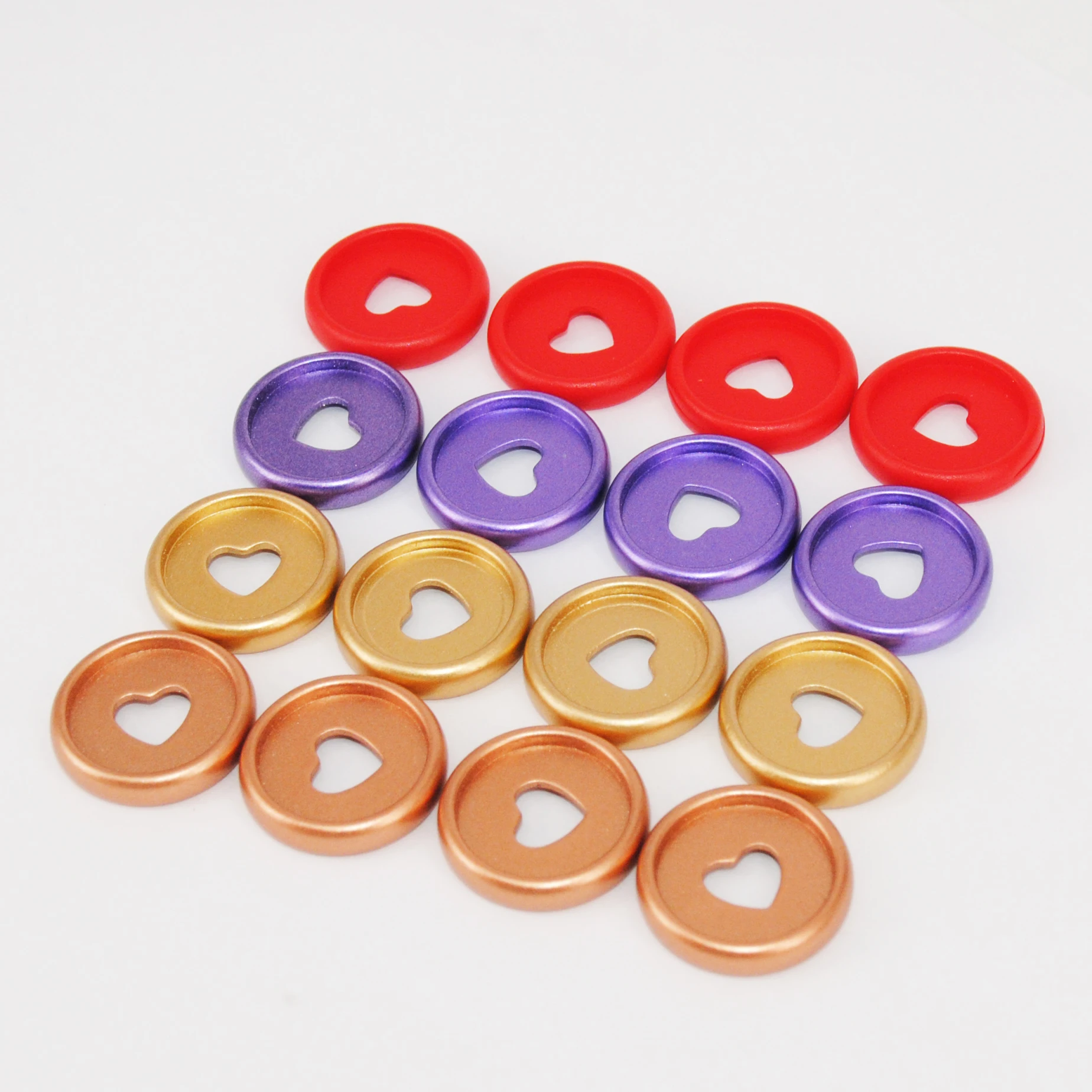 12pcs 24mm Planner Discs Binder Mushroom Binding Discs Expander Ring Notebook Binder Ring Planner Accessories School Supplies