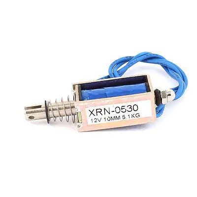 XRN-0530 تيار مستمر 12 فولت/DC24V 5.1 كجم/10 مللي متر سحب نوع فتح الإطار الملف اللولبي الكهرومغناطيسية