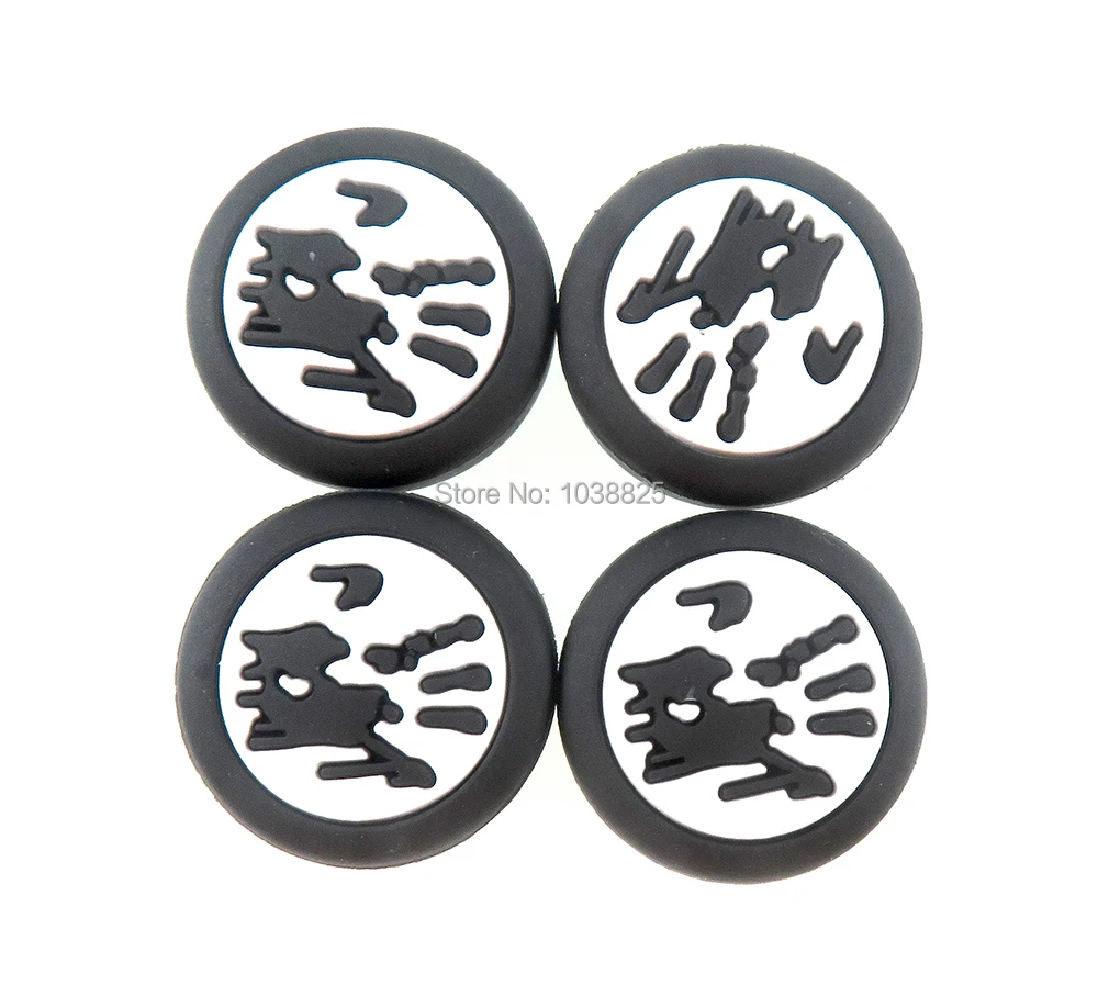 4 stücke = 1set neue muster silikon Daumen Griffe Für XBOX360 XBOXONE PS3 NS Pro Controller Joystick Kappe silikon Gummi
