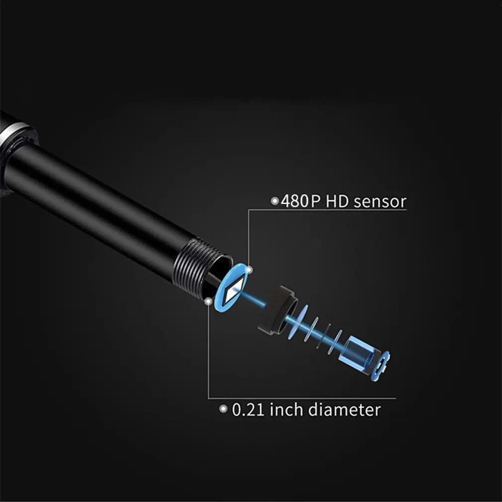 Usb 귀 카메라 Otoscope3.9Mm Hd 귀 범위 내시경 비주얼 귀 내시경 Earwax 호환 귀 청소기 안 드 로이드에 대 한