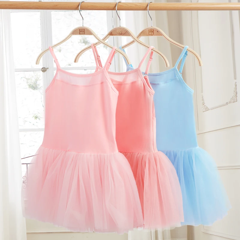 Ballet Dress Girl Children Ballet Tutu Costume Toddler Baby Ballet Gymnastics Skating Dance Dress Sleeveless Dance Wear for Kids