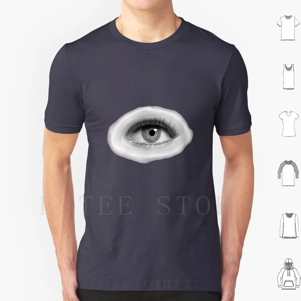All Seeing Eye T Shirt Men Cotton 6xl Eye All Seeing Spiritual All Swing Eye Realistic Realistic Eye